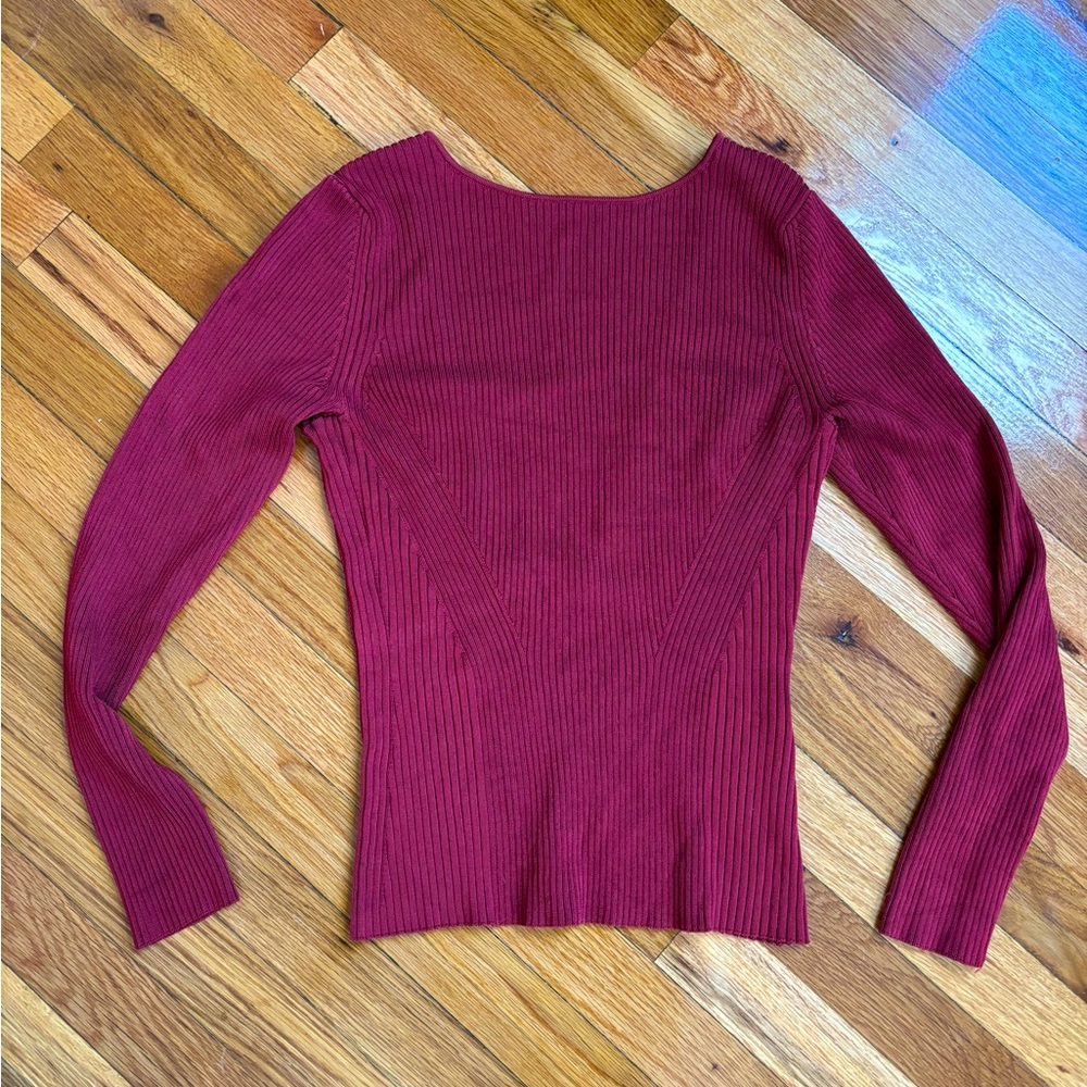 Banana republic open back sweater